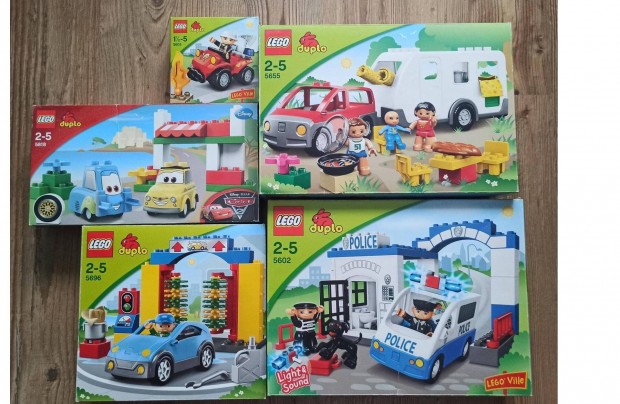 Lego Duplo dobozos, hibtlan, karcmentes, hinytalan llapotban