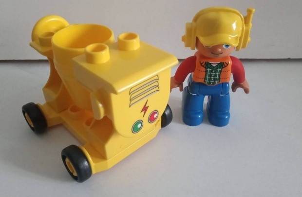 Lego Duplo kis betonkever + figura