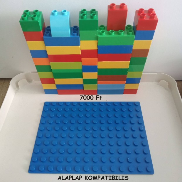Lego Duplo kockacsomag + kompatibilis alaplap