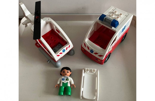Lego Duplo mentaut + menthelikopter