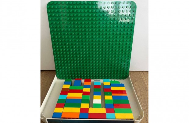 Lego Duplo nagy zld alaplap + kockacsomag