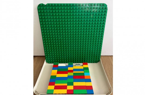 Lego Duplo nagy zld alaplap + kockacsomag