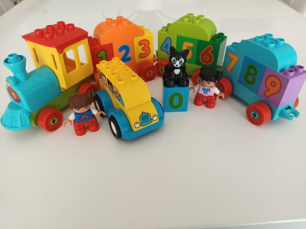 Lego Duplo szmvonat s az els autbusz 