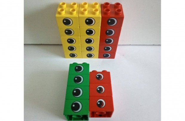 Lego Duplo szemes kocka, 2x2