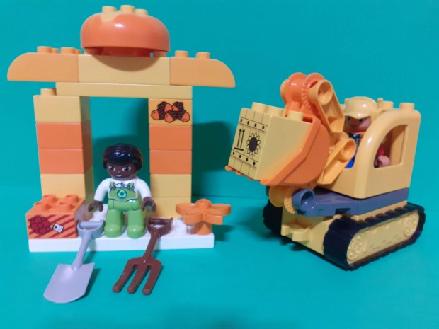 Lego Duplo szett munkagppel s figurval