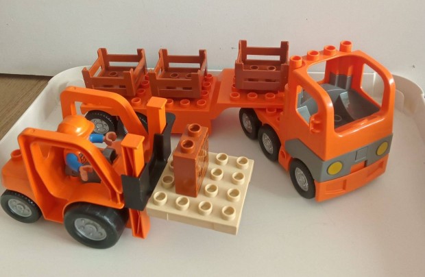 Lego Duplo targonca + teheraut