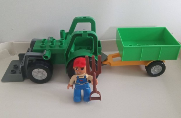 Lego Duplo tollaptos traktor