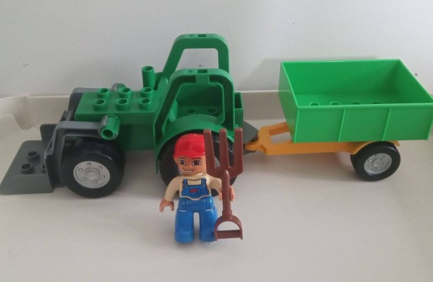 Lego Duplo tolólapátos traktor