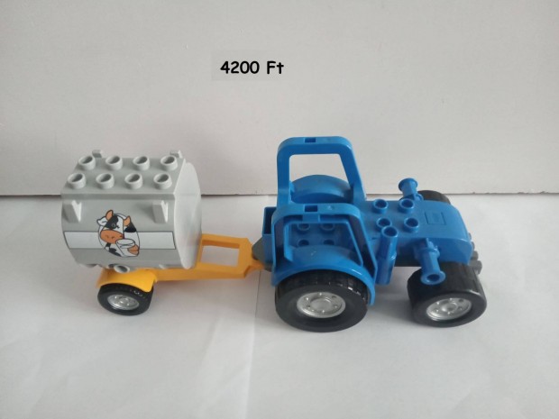 Lego Duplo traktor, tejszllts