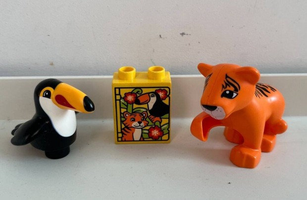 Lego Duplo tukn + tigris