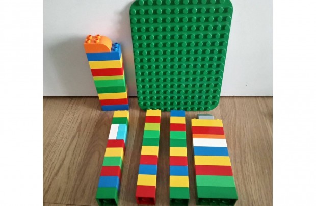 Lego Duplo zld alaplap + kockacsomag