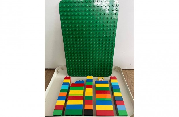 Lego Duplo zld alaplap + kockacsomag