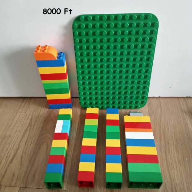 Lego Duplo zld alaplap + kockacsomag