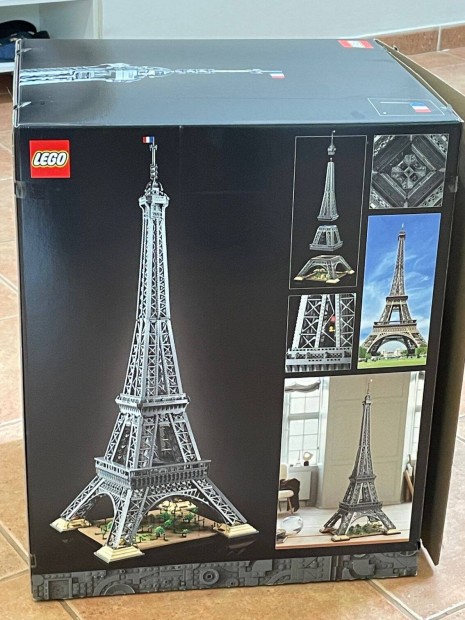 Lego Eiffel-torony + Eiffel dolgozszobja