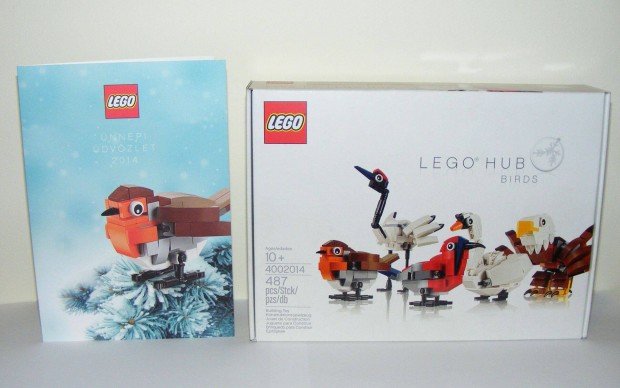 Lego Exclusive 4002014 Dolgozi szett Hub Birds Madarak + lap j