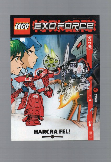Lego Exo-Force - Harcra fel! kpregny - j llapot