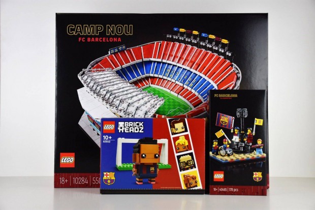 Lego FC Barcelona kszletek 10284+40485+40542 egyben