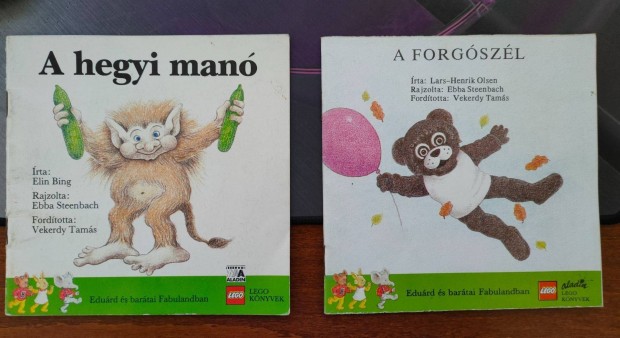 Lego Fabuland könyvek