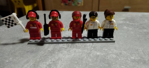 Lego Ferrari s Shell szerel figurk 5db