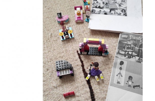 Lego Friends 3939 Mia hlszobja, 3932 Andrea sznhza (2012 kiads)