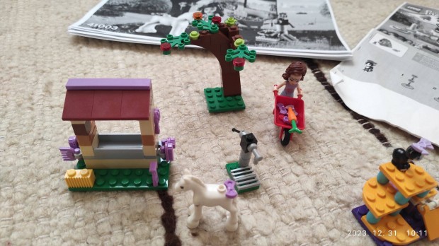 Lego Friends 41018 A cica jtsztere,41003 Olivia most szletett csik