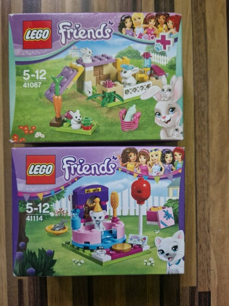 Lego Friends 41087 Nyuszi s a kicsik. 41114 ltzkds a partira