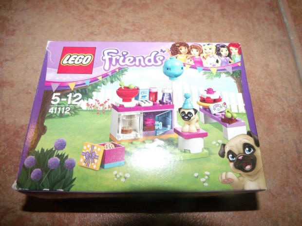 Lego Friends 41112 Parti stemnyek mopsz szletsnap + doboz lers