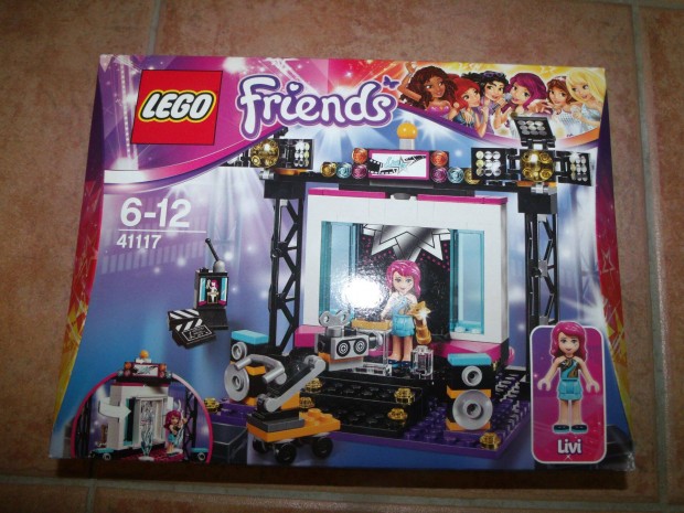 Lego Friends 41117 Popsztr TV Sdi Livi kamera forgats jszer dobo