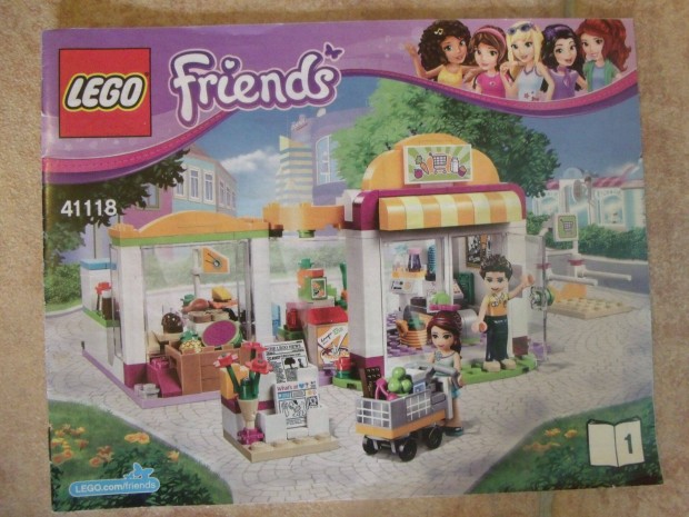 Lego Friends 41118 Heartlake szupermarket bolt bevsrls