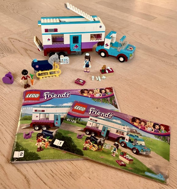 Lego Friends 41125 llatorvosi lszllt (6-12)