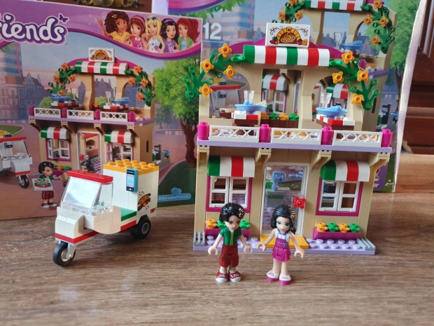 Lego Friends 41311 Pizzria dobozban, lerssal, hinytalan