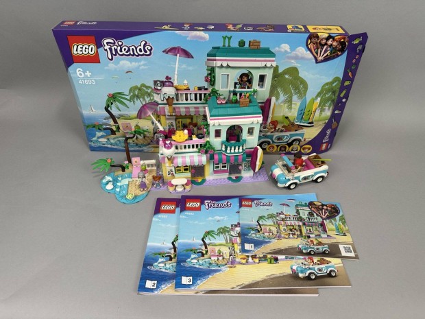 Lego Friends 41693 - Tengerparti hzak szrfsknek