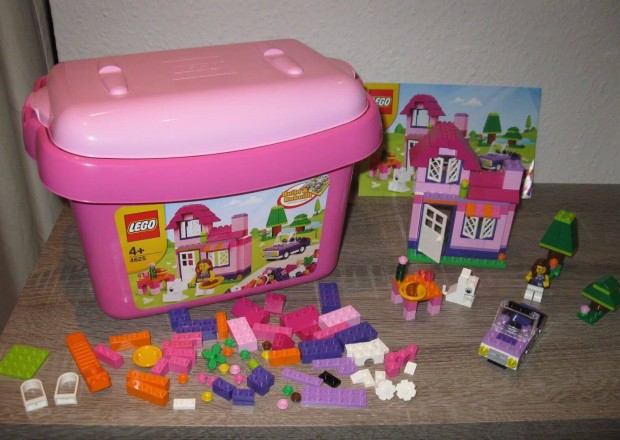 Lego Friends 4625 Rzsaszn elemtart doboz az sszes elemmel