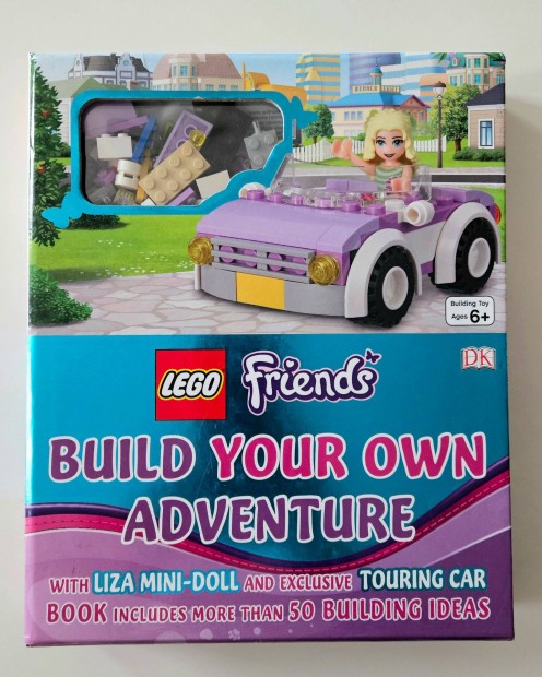 Lego Friends Build Your own adventure angol nyelv knyv legoval