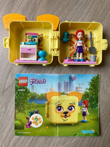 Lego Friends Mia mopszlis dobozkja - 41664