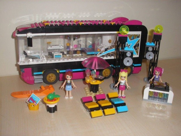 Lego Friends - Popsztr utazbusz 41106 (katalgussal)