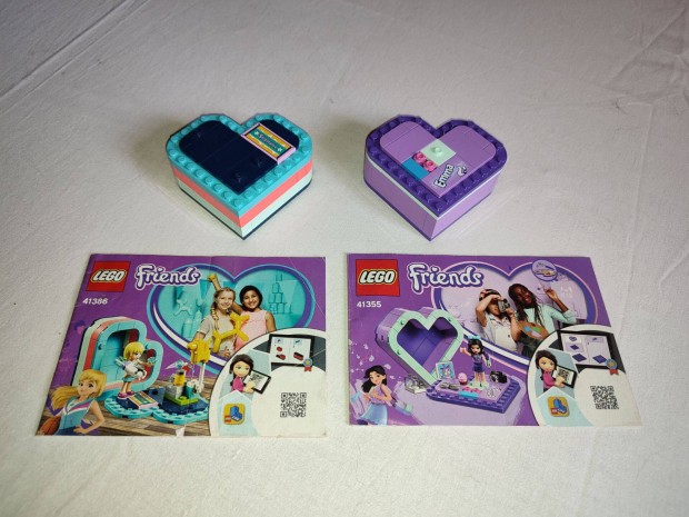 Lego Friends, szv alak dobozok 41386, 41355