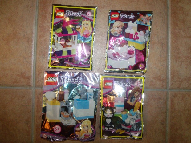 Lego Friends bontatlan mini szettek egyben torta zsrkocsi st cica