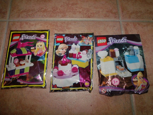 Lego Friends bontatlan mini szettek egyben torta zsrkocsi st konyha