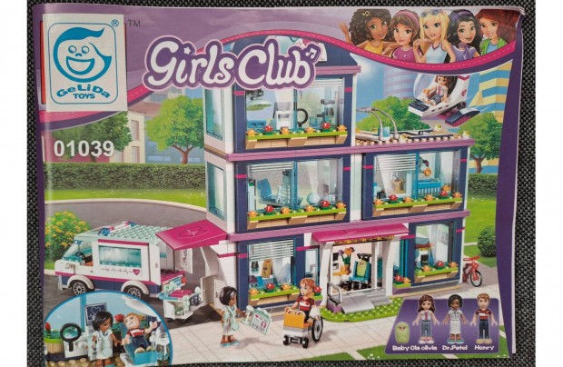 Lego Friends kompatibilis 41318 Heartlake krhz ptjtk