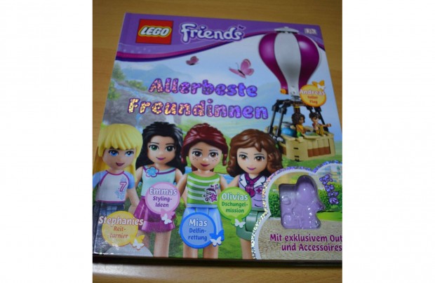 Lego Friends knyv-Kalandra fel a bartokkal /nmet nyelv/