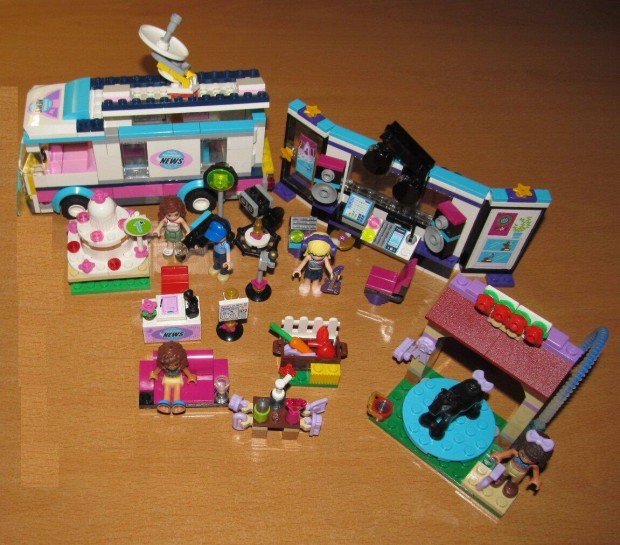Lego Friends szett kupac: 41103, 41123, 41056