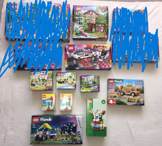 Lego Friends szettek 41679-41107-41753-41697-41677-42603-40187-40587 s