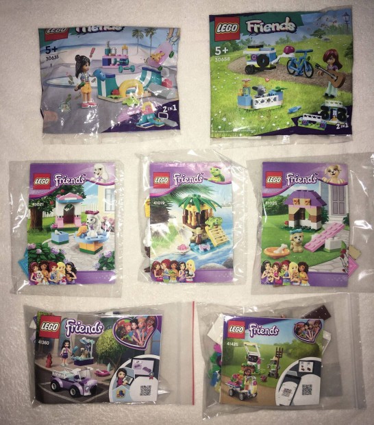 Lego Friends szettek akr Adventi naptrba is 30633-30658-41019. stb