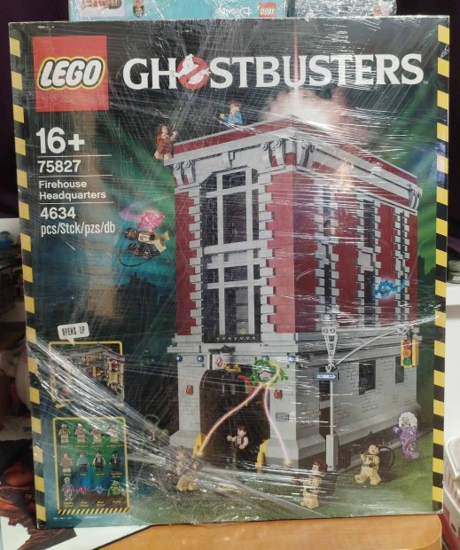 Lego Ghostbusters HQ 75827 Szellemrtk