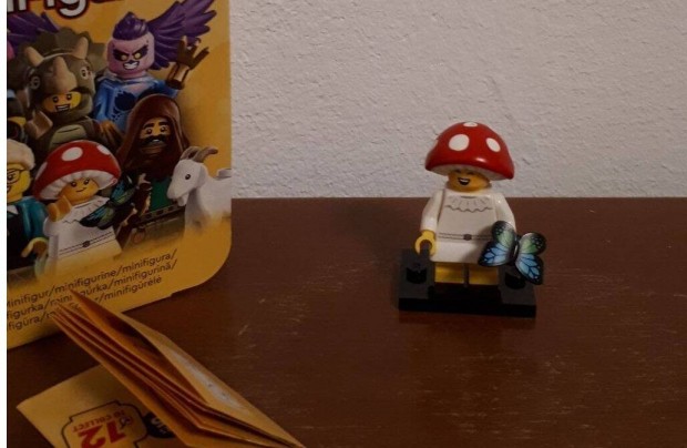Lego Gombafej, Mushroom Sprite Minifigura, CMF Sorozat 25