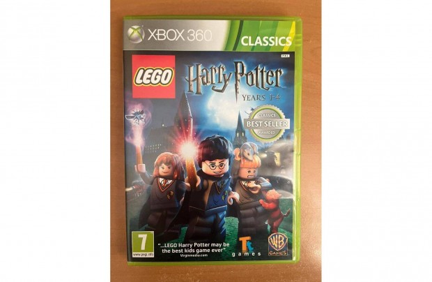 Lego Harry Potter 1-4 years xbox 360-ra elad!