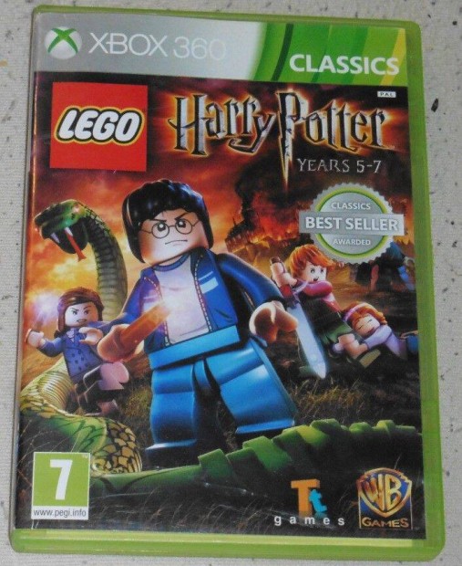 Lego Harry Potter 2. (5-7 v a roxfortban) Gyri Xbox 360 Jtk