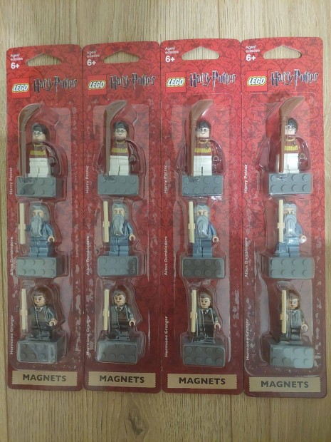 Lego Harry Potter Minifigures Magnet Set