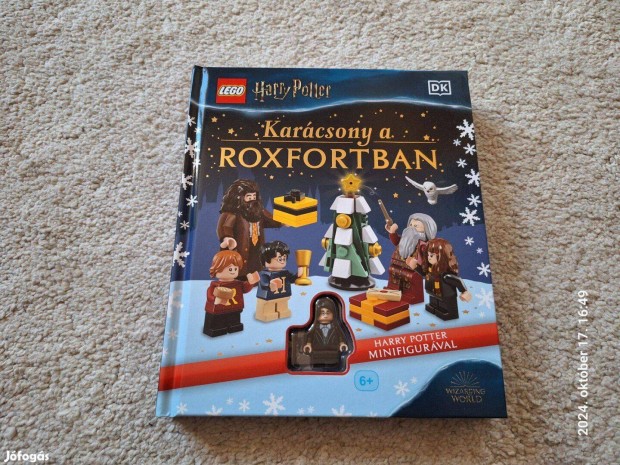 Lego Harry Potter book Karcsony a Roxfortban knyv minifigura city j